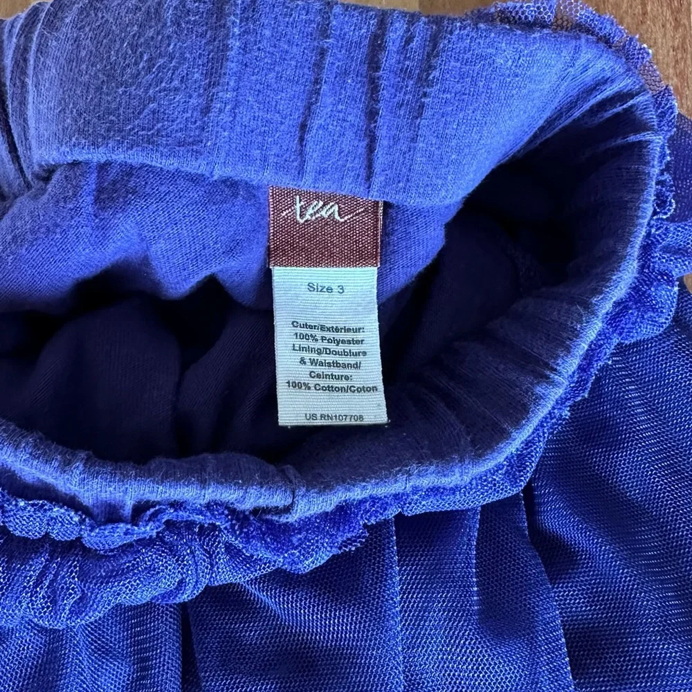 Tea Collection Tulle Skirt Size 3 - Picture 2 of 4